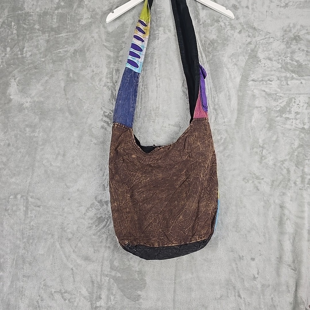 Boho Patchwork Shoulder Bag Sack Rising Internati… - image 6